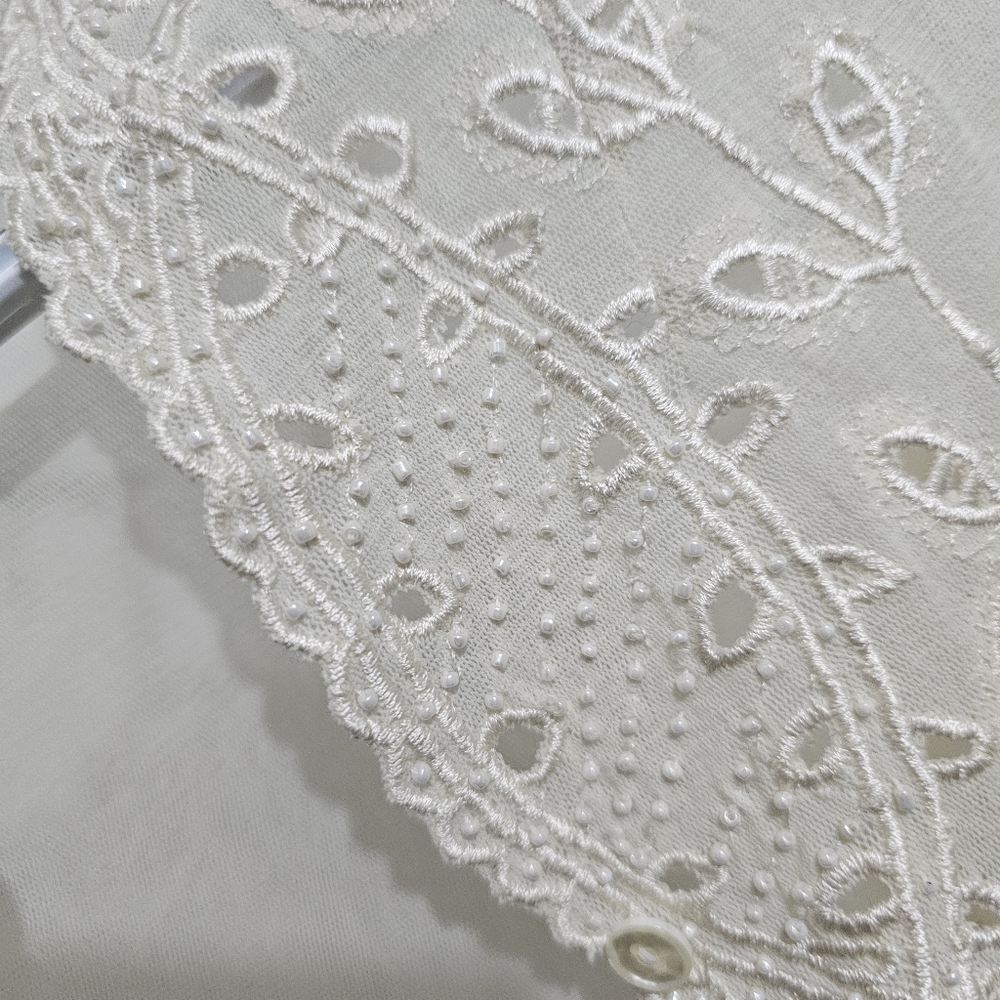 Marconi beaded lace sheer cottage core - Picture 2 of 4